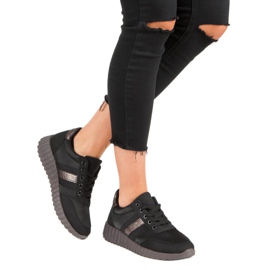Kylie Fekete divat cipők 5