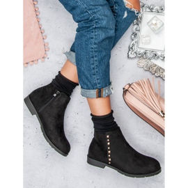 Seastar Női alacsony csizma fekete 2