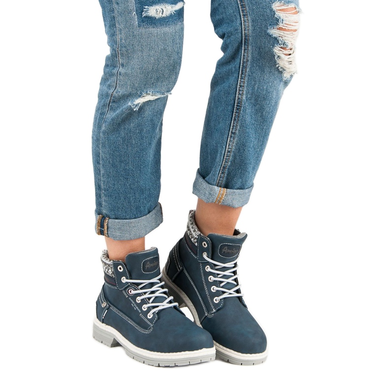 American Club Női amerikai csapdázók kék 2