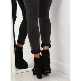 Fekete YQ208 fekete platformcsizma 1 Fekete YQ208 fekete platformcsizma 1