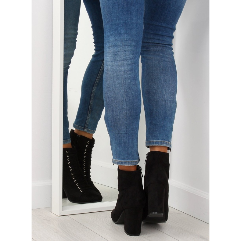 Csizma stabil sarkú fekete SP03 fekete 1