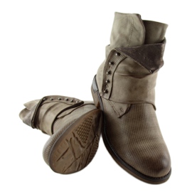 Női khaki csizma JA3153 khaki 1