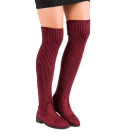 Divatos muskétások sokszínű piros 2