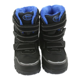 American Club Csizma membránnal American 0926 fekete kék 3