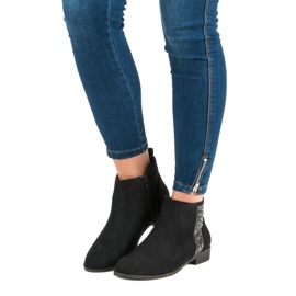 Sergio Todzi Elegáns lapos csizma fekete 1 Sergio Todzi Elegáns lapos csizma fekete 1