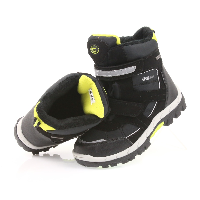 American Club Csizma membránnal American 1813 fekete zöld 5