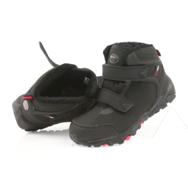 American Club Amerikai csizma téli csizma membránnal fekete 5