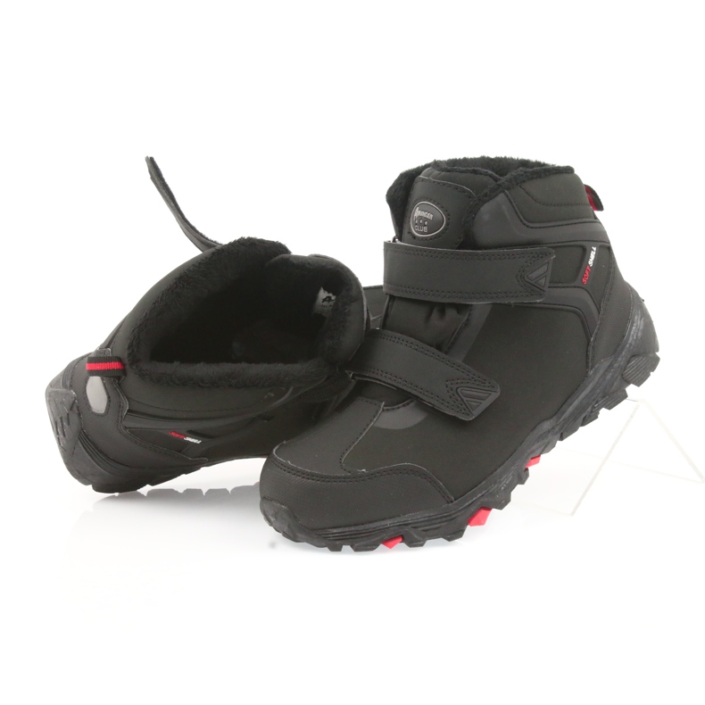 American Club Amerikai csizma téli csizma membránnal fekete 5