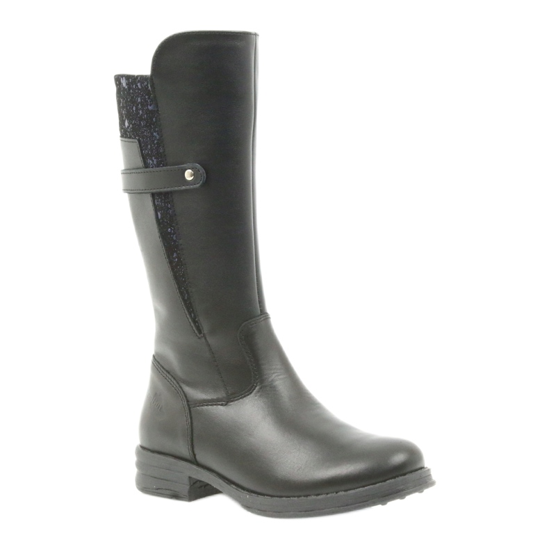 Ren But Ren De fekete hosszú csizma 4371 sötétkék 1