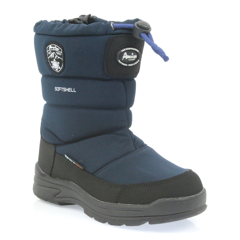 American Club Cipő membránnal American 801SB sötétkék fekete 1