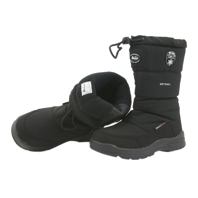 American Club Amerikai 801SB fekete hócsizma membránnal 4