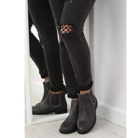 Szürke Chelsea csizma nőknek 1003-PA Grey 1