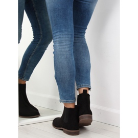 Fekete Chelsea csizma nőknek LJ111 Nero 1