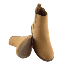 Camel LJ111 Camel női Chelsea csizma barna 2