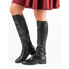 Fekete VINCEZA csizma 2