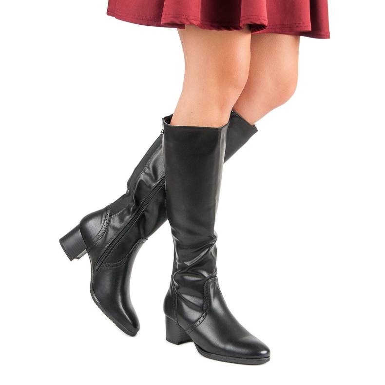 Filippo Fekete klasszikus csizma 2 Filippo Fekete klasszikus csizma 2