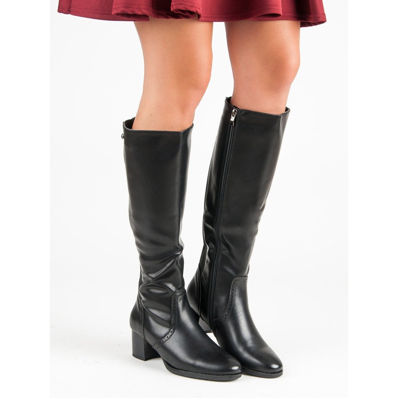 Filippo Fekete klasszikus csizma 1