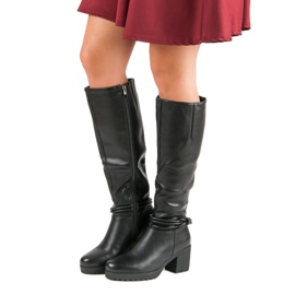 Filippo Alkalmi csizma a poszton fekete 2