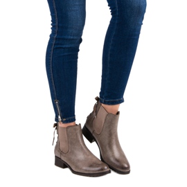 Kayla Chelsea csizma barna sokszínű 1