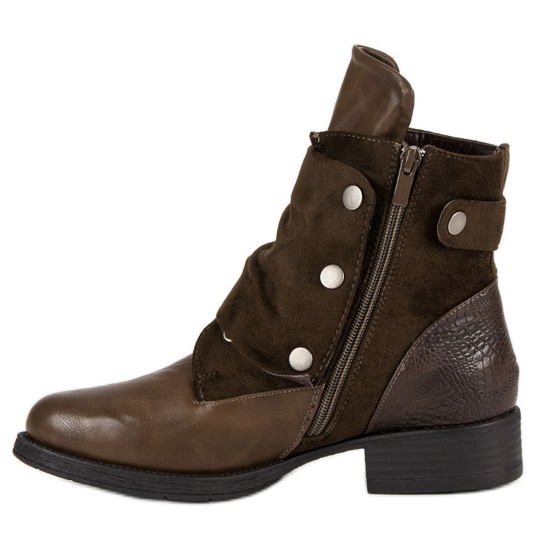 Barna kerékpáros csizma 1