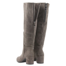 Sötét csizma Coffe Sergio leone barna 4