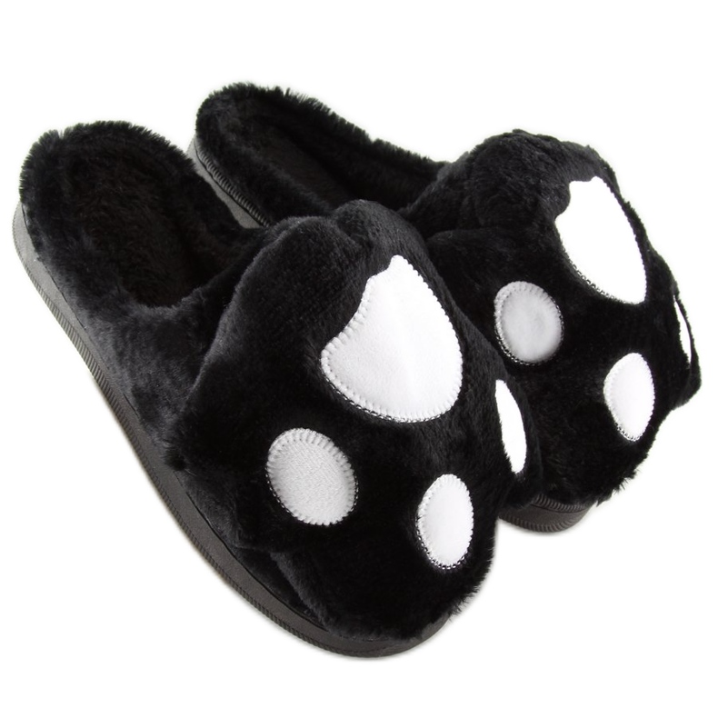 Fekete női fekete papucs DD93 Fekete 1