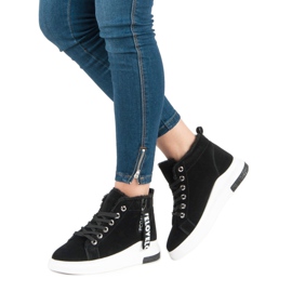 Meleg fekete cipők 1