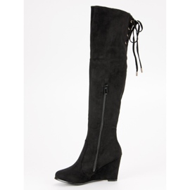 Cm Paris Térd feletti csizma fekete 2