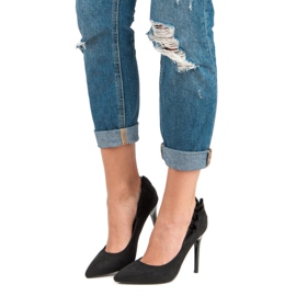 Elegáns fekete magassarkú 1