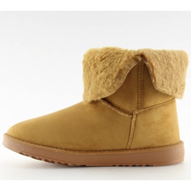 Emusy bojtos tevével SP04P Camel barna 2