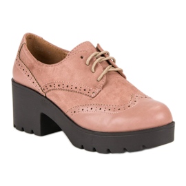 Ch. Creation Elegáns rózsaszín cipő 1