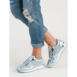 Divatos sportcipő kék 2