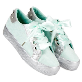 Bestelle Kötett sportcipő zöld 1