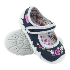 Befado gyermekcipő balerina papucs 109P170 szürke sötétkék 3 Befado gyermekcipő balerina papucs 109P170 szürke sötétkék 3