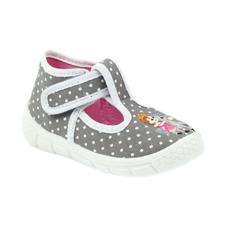 Befado gyermekcipő méz pu 531P006 fehér szürke 1