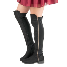 Seastar Fekete csizma cipzárral 2 Seastar Fekete csizma cipzárral 2