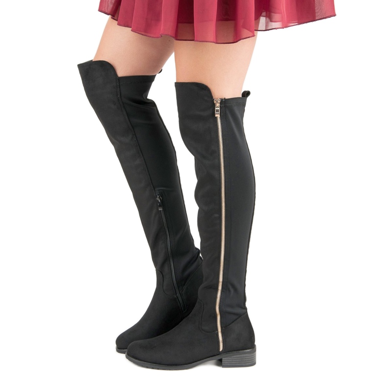 Seastar Fekete csizma cipzárral 2 Seastar Fekete csizma cipzárral 2