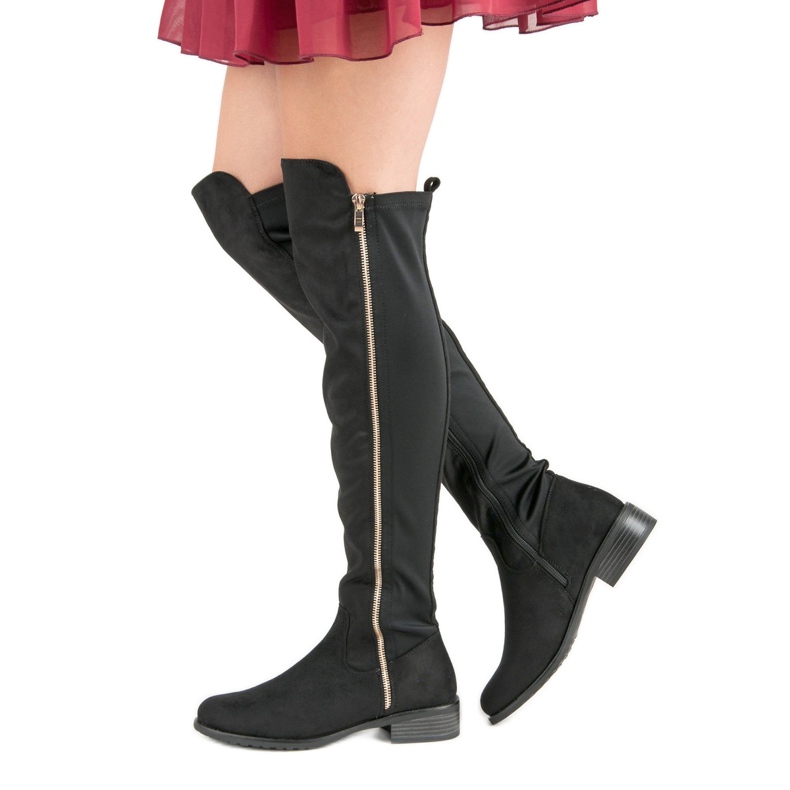 Seastar Fekete csizma cipzárral 1 Seastar Fekete csizma cipzárral 1