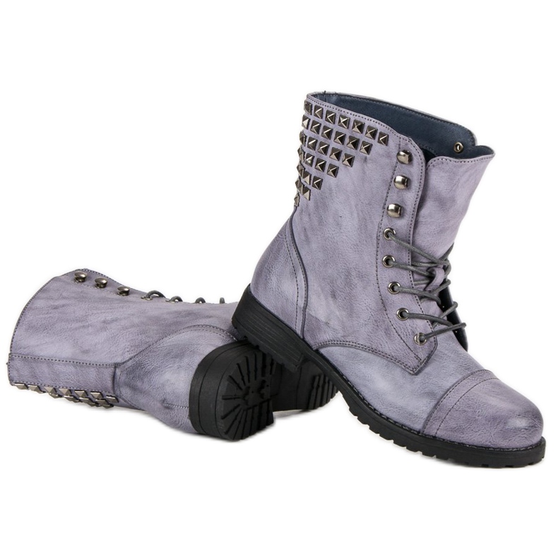 Kayla Fűzött munkások kék 2