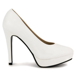J. Star Szexi magassarkú a platformon fehér 2 J. Star Szexi magassarkú a platformon fehér 2