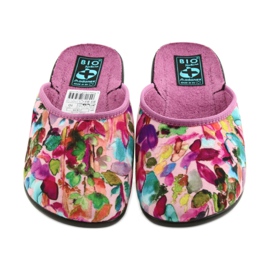 Papucs velúr Adanex 23439 sokszínű 2