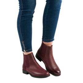 Seastar Elegáns csizma Jodhpur csizma piros 1
