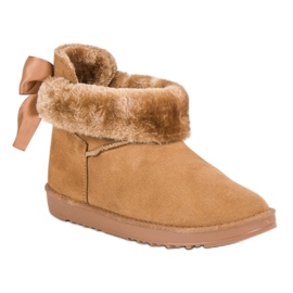 Hócsizma felhajtható szárral barna 2 Hócsizma felhajtható szárral barna 2