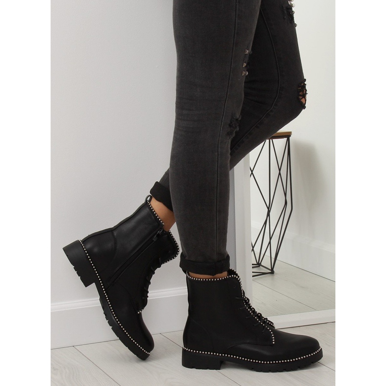 Fekete Workery csizma 2577 fekete 1