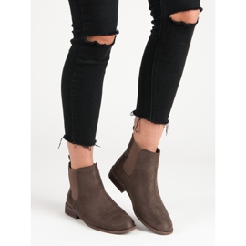 Via Giulia  Velúr Chelsea csizma barna 1