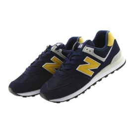 New Balance ML574SMB PIGMENT BRASS -SZAL sárga sötétkék 3