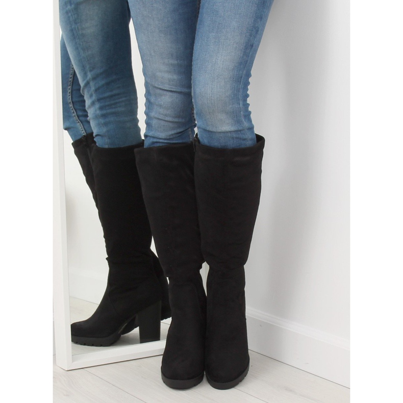 Fekete magassarkú 7290 Fekete 1