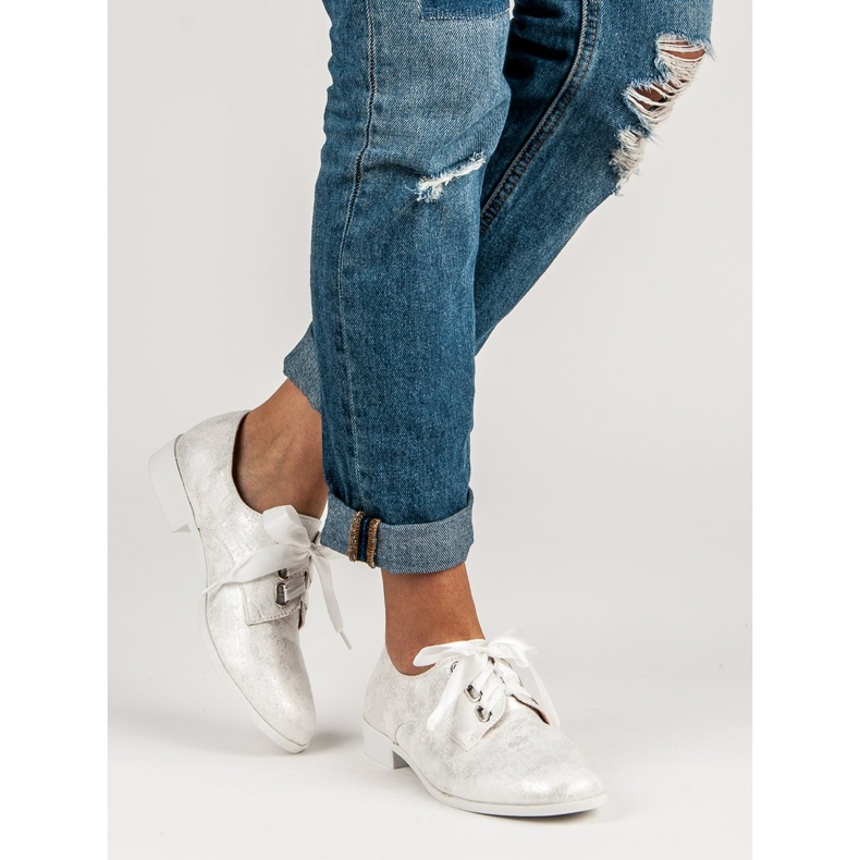 Juliet Kötődött brókusok fehér szürke 2