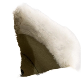 Velúr magas cipők barna 2