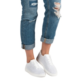 Kényelmes sportcipő fehér 1